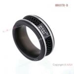 Mont Blanc Black&Rubber Men's Ring Montblanc Replicas